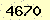 請輸入此驗證碼 : 4670