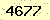 請輸入此驗證碼 : 4677