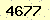 請輸入此驗證碼 : 4677