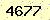 請輸入此驗證碼 : 4677