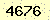 請輸入此驗證碼 : 4676