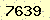 請輸入此驗證碼 : 7639
