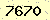 請輸入此驗證碼 : 7670