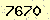 請輸入此驗證碼 : 7670