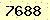 請輸入此驗證碼 : 7688