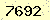請輸入此驗證碼 : 7692