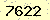 請輸入此驗證碼 : 7622