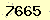 請輸入此驗證碼 : 7665