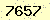 請輸入此驗證碼 : 7657