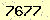 請輸入此驗證碼 : 7677