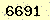 請輸入此驗證碼 : 6691