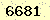 請輸入此驗證碼 : 6681