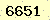 請輸入此驗證碼 : 6651