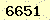 請輸入此驗證碼 : 6651