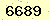 請輸入此驗證碼 : 6689