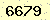 請輸入此驗證碼 : 6679