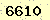 請輸入此驗證碼 : 6610