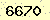 請輸入此驗證碼 : 6670