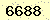 請輸入此驗證碼 : 6688