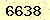 請輸入此驗證碼 : 6638