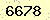 請輸入此驗證碼 : 6678