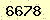 請輸入此驗證碼 : 6678