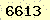 請輸入此驗證碼 : 6613