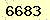 請輸入此驗證碼 : 6683