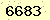 請輸入此驗證碼 : 6683