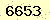 請輸入此驗證碼 : 6653