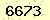 請輸入此驗證碼 : 6673
