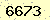 請輸入此驗證碼 : 6673