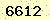 請輸入此驗證碼 : 6612