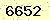 請輸入此驗證碼 : 6652