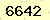 請輸入此驗證碼 : 6642