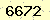 請輸入此驗證碼 : 6672