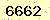 請輸入此驗證碼 : 6662