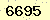 請輸入此驗證碼 : 6695