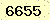 請輸入此驗證碼 : 6655