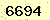 請輸入此驗證碼 : 6694