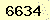 請輸入此驗證碼 : 6634