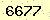 請輸入此驗證碼 : 6677