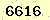 請輸入此驗證碼 : 6616