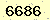 請輸入此驗證碼 : 6686