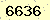 請輸入此驗證碼 : 6636